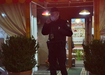 В Киеве задержали мужчину, угрожавшего взорвать ресторан (ВИДЕО)