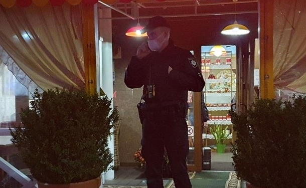 В Киеве задержали мужчину, угрожавшего взорвать ресторан (ВИДЕО)