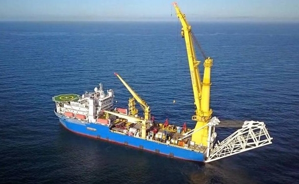 Корабль для достройки СП-2 ушел из Германии