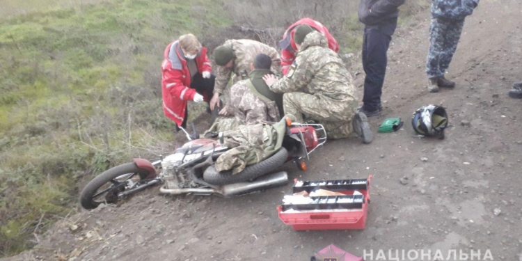 В Очаковском районе в ДТП пострадал военнослужащий (ФОТО)