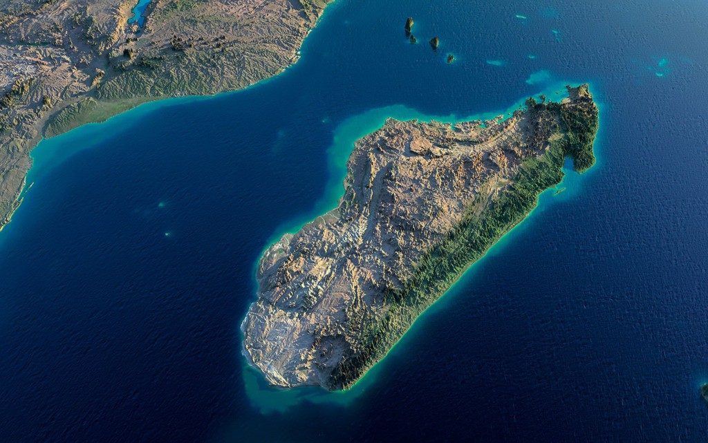 Мадагаскар распадается на несколько малых островов - исследование 1