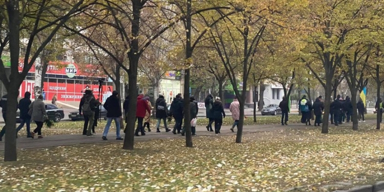 В день памяти Голодомора в Николаеве состоялось скорбное шествие (ВИДЕО)