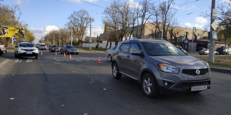 В Николаеве на переходе сбили 9-летнего школьника (ФОТО)