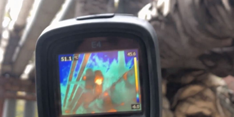 Проверка с тепловизором. Теплотрассы в Николаеве отапливают улицу и греют котов. А кто платит? (ВИДЕО)