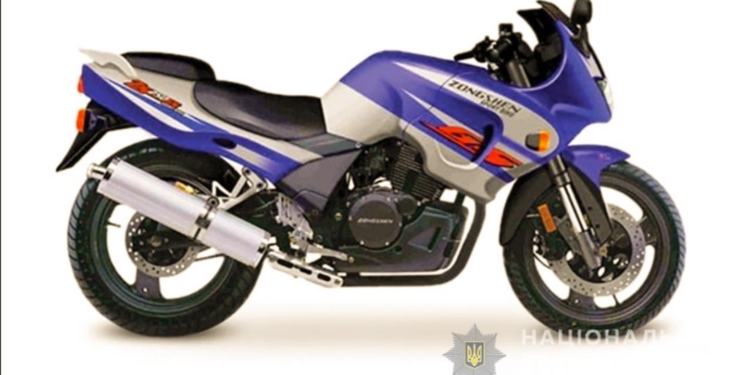 В Николаеве полиция разыскивает угнанный мотоцикл