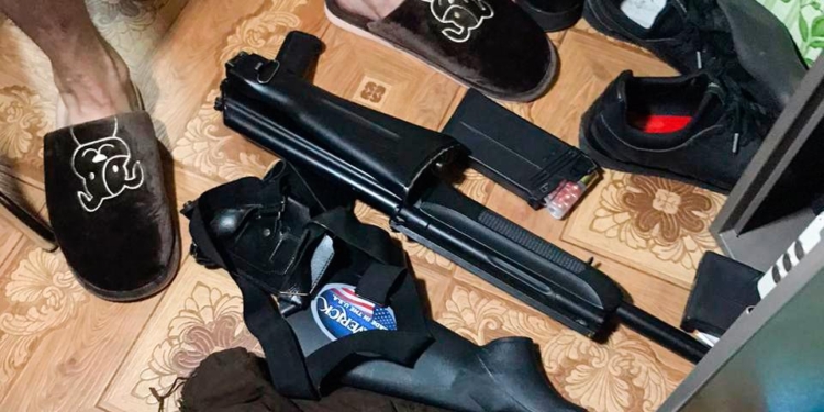 У фигурантов перестрелки в Николаеве изъяли оружие (ФОТО, ВИДЕО)