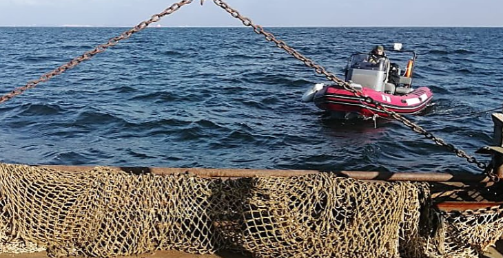 Под Очаковом задержали браконьера, который наловил десятки тысячи рапанов