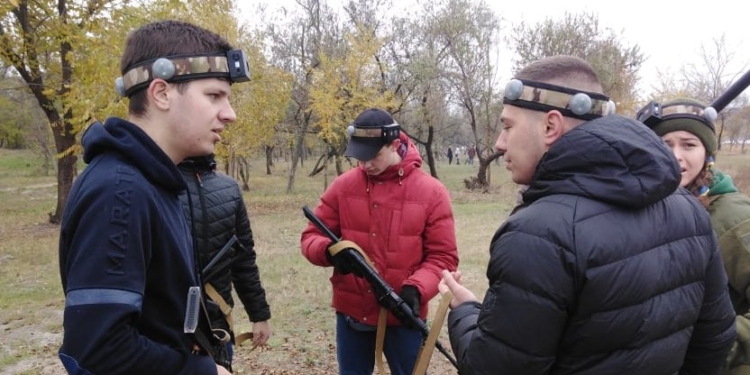 Николаевские десантники устроили соревнования по лазертагу (ФОТО)