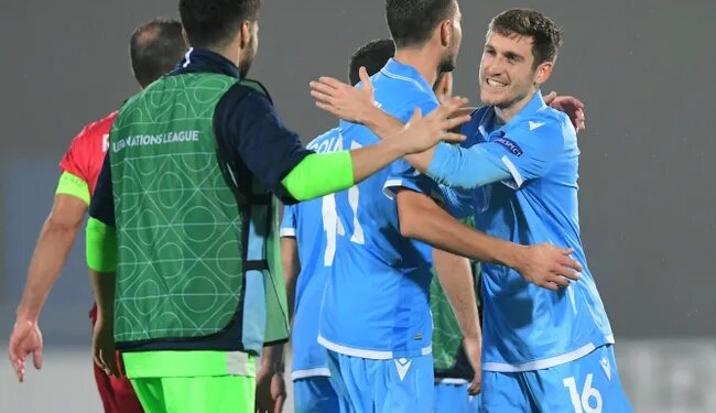 Футболисты сборной Сан-Марино смогли впервые в своей истории не проиграть два официальных матча подряд и расплакались от счастья (ВИДЕО)