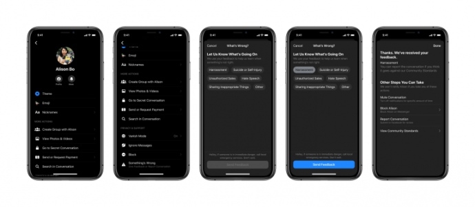 Facebook представил функцию исчезающих сообщений в Messenger и Instagram