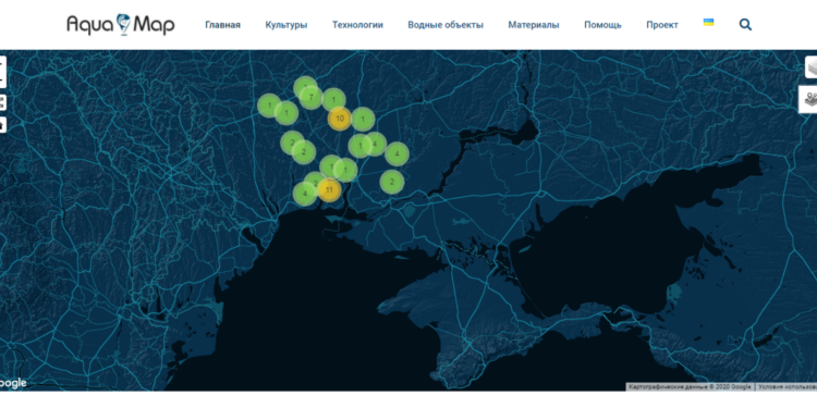 Николаевские предприниматели могут воспользоваться AQUAMAP, чтобы создать акваферму