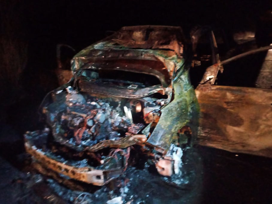 На Николаевщине на трассе загорелся автомобиль Ford Kuga (ФОТО) 5