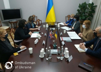 Денисова рассказала послу Великобритании, сколько украинцев находится в плену на Донбассе, и попросила о помощи