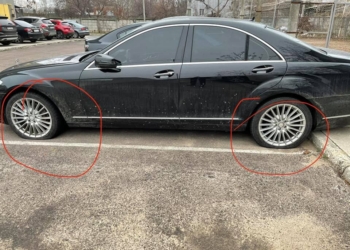 В Николаеве порезали шины авто нового члена исполкома