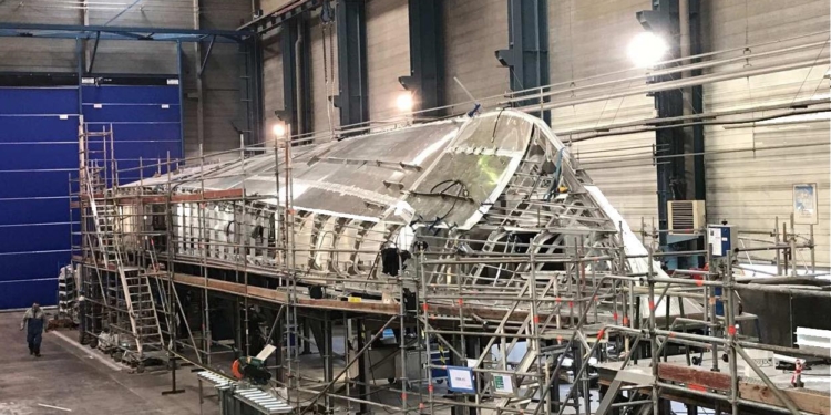 Во Франции заложены первые корпуса катеров для украинских пограничников (ФОТО)