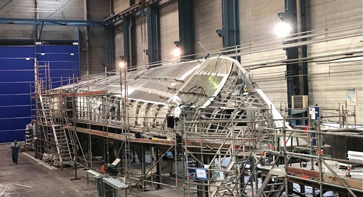 Во Франции заложены первые корпуса катеров для украинских пограничников (ФОТО)