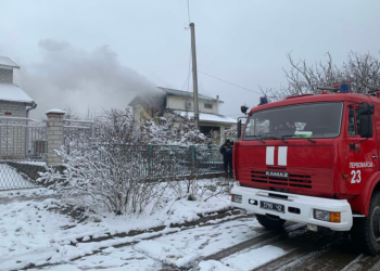 Спасатели Николаевщины потушили пожары в жилых домах Первомайска и Арбузинки (ФОТО)