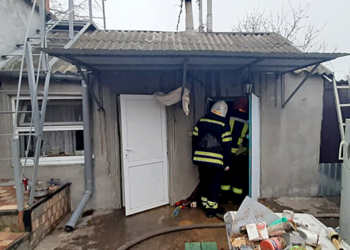 В Николаеве пожарные спасли жилой дом от уничтожения (ФОТО)