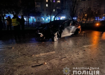 В Николаеве произошло ДТП с призраком. Полиция выясняет, кто управлял авто (ФОТО)
