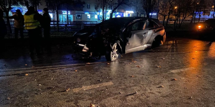 В Николаеве произошло ДТП с призраком. Полиция выясняет, кто управлял авто (ФОТО)