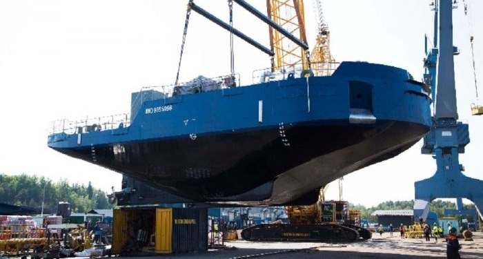 Как миксер. В Финляндии ввели в эксплуатацию первый в мире съемный ледокол-насадку (ФОТО)