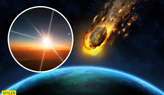 Огненный шар. Над Китаем пролетел и взорвался метеорит 10-тонник (ФОТО, ВИДЕО)