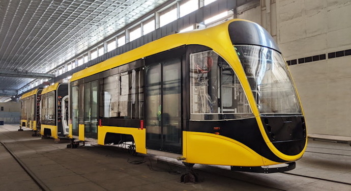 20 низкопольных трамваев для Киева за деньги ЕИБ сделают в Одессе