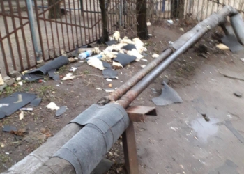 Теплосеть «Николаевоблтеплоэнерго» пострадала от рук вандалов (ФОТО)