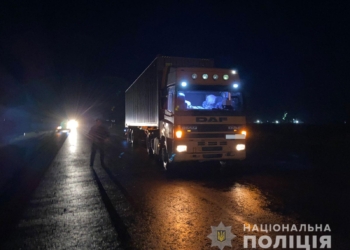 И еще одно ДТП на Николаевщине – фура сбила пьяного пешехода