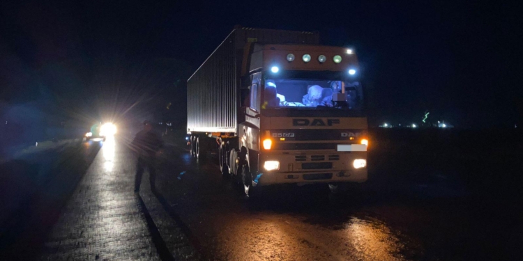 И еще одно ДТП на Николаевщине – фура сбила пьяного пешехода