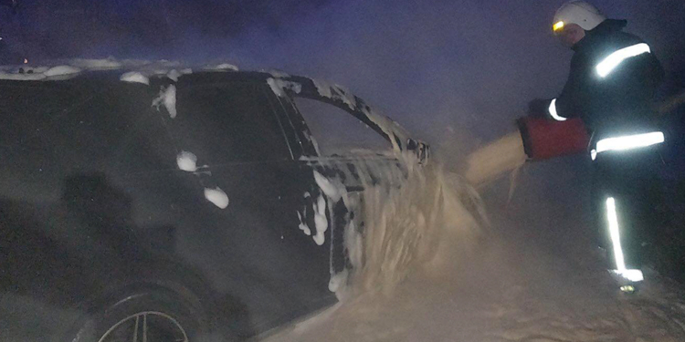 На Николаевщине за сутки горело 3 авто, 2 из них – Мерседесы (ФОТО)