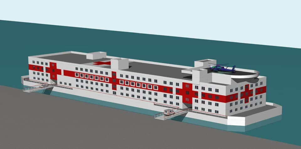 В Херсоне построят плавучий госпиталь - на случай эпидемий и землетрясений (ФОТО) 1