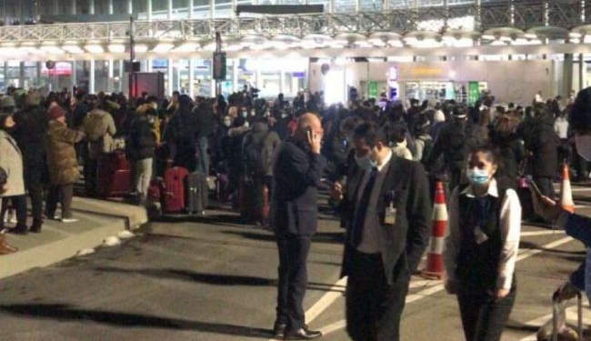 В аэропорту Франкфурта эвакуировали тысячи человек из-за вспыльчивого жителя Словении