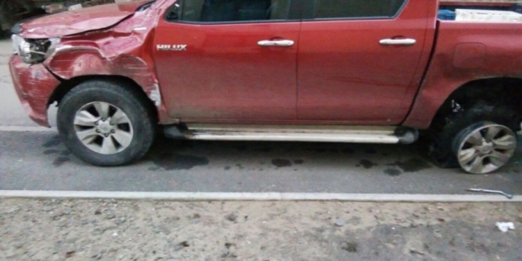 В Николаеве пьяный водитель «Тойоты», убегая с места ДТП, разбил свой автомобиль