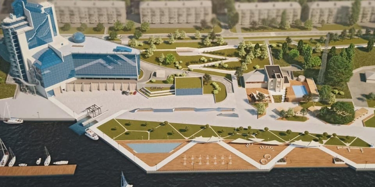 Опубликованы эскизы новой набережной в Николаеве (ФОТО)