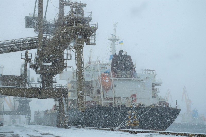 В минувшем году николаевский порт «Ника-тера» обработал на миллион тонн грузов меньше 1
