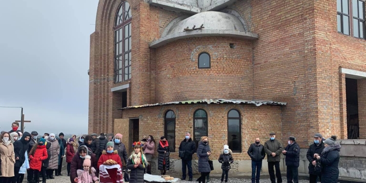 В Николаеве освятили нижний храм УГКЦ (ФОТО)
