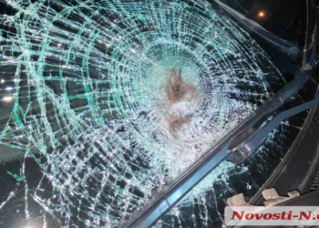 В центре Николаева Nissan сбил пешехода