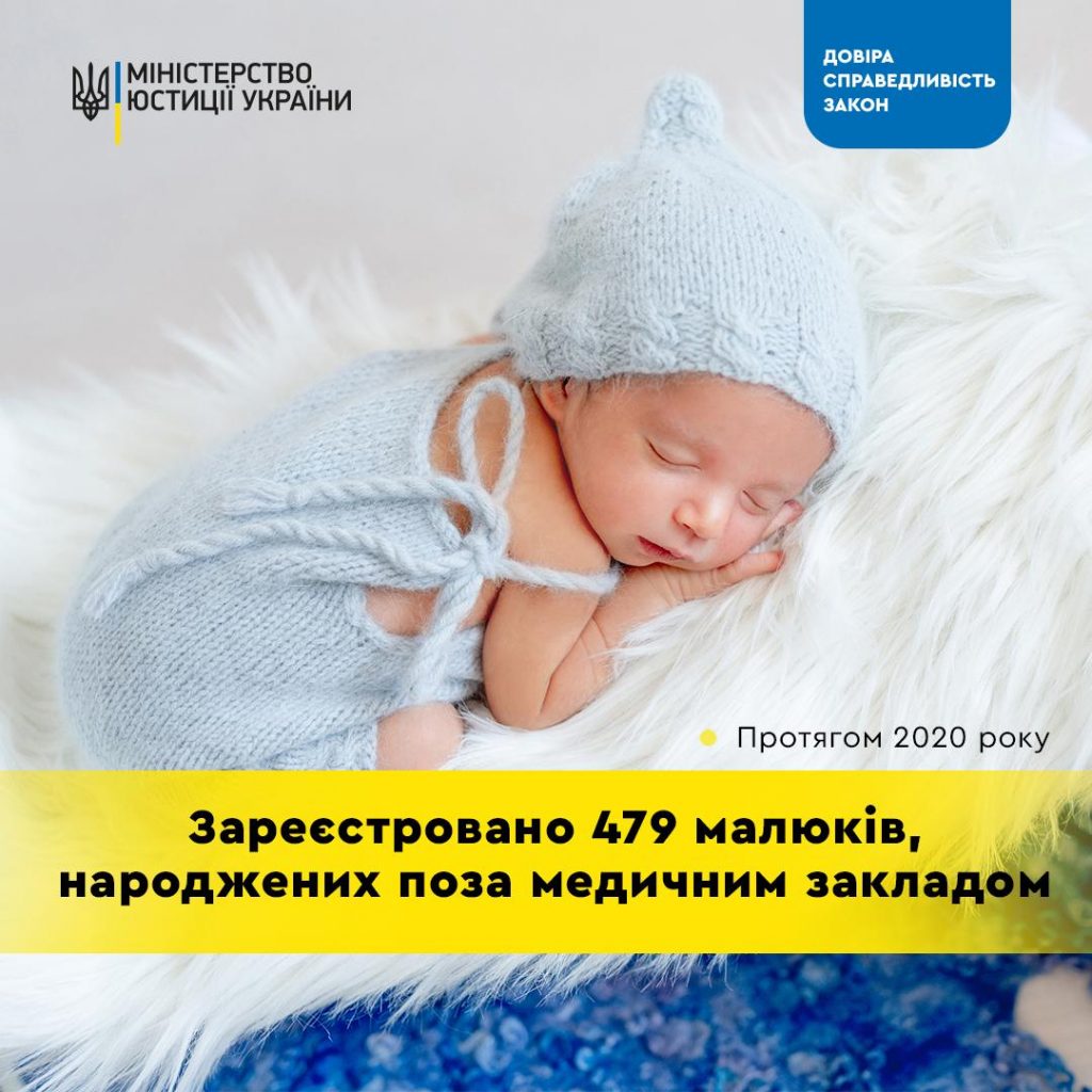 Рожаем дома: в Украине почти 480 детей появились на свет не в роддомах 1