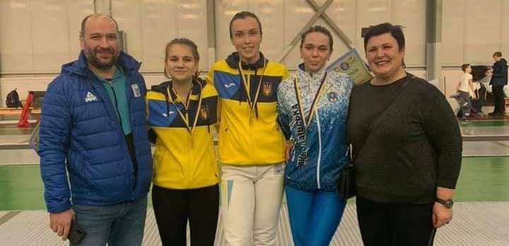 Алина Полозюк из Николаева – сильнейшая рапиристка страны