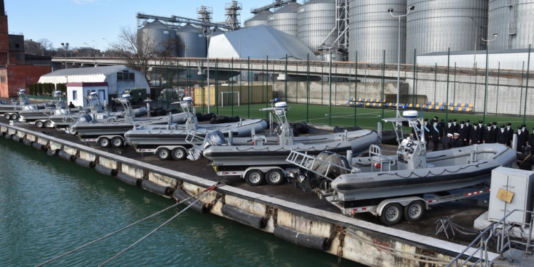 10 скоростных катеров, свыше 70 надувных лодок: украинские моряки получили очередную помощь от США (ФОТО)