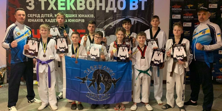 Юные тхэквондисты Николаева привезли из Одессы 10 наград (ФОТО)