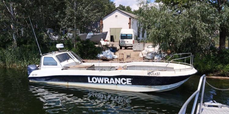 В Украине впервые конфисковали плавсредство за нарушение госграницы (ФОТО, ВИДЕО)