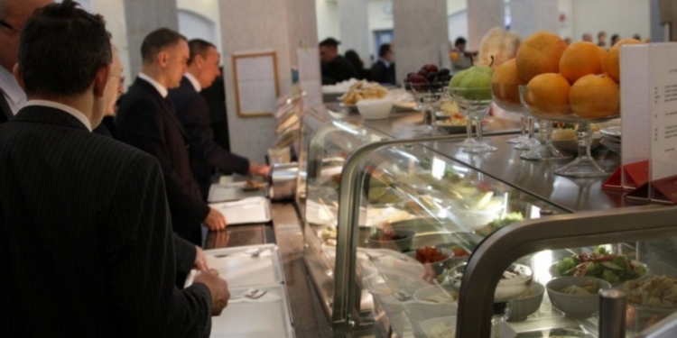 В столовой Верховной Рады изменилось меню и цены