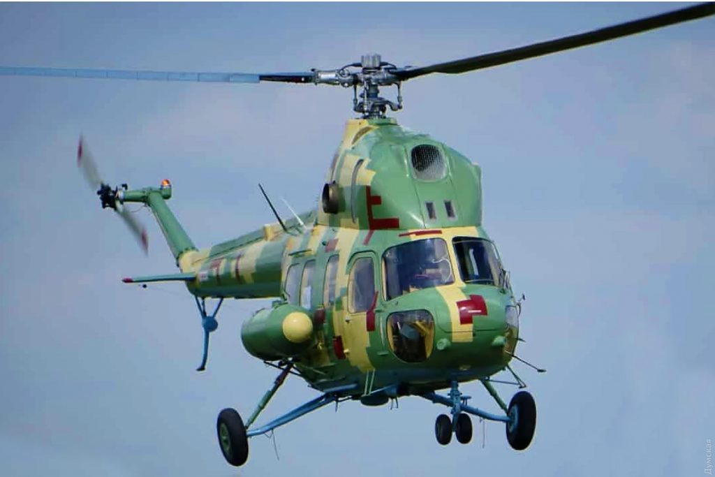 Бригада морской авиации в Кульбакино получила модернизированный вертолет МИ-2 1