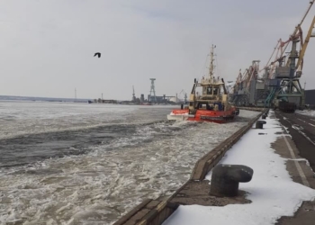Второй раз за сезон в портах Николаева объявлена ледовая кампания (ФОТО)