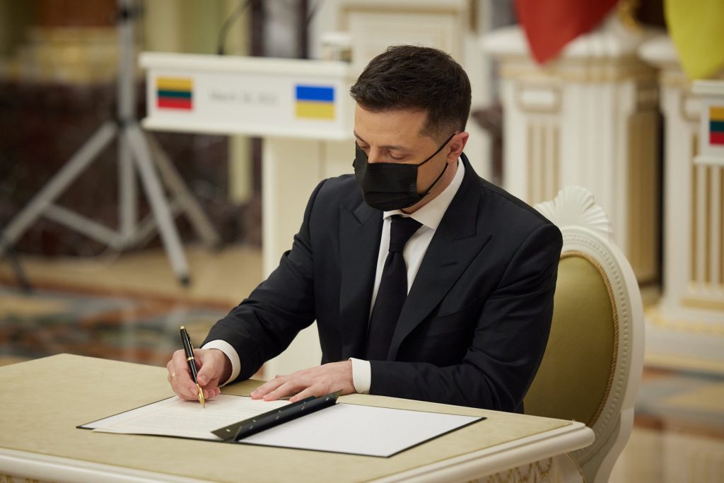Зеленский и Науседа подписали Совместную декларацию о европейской перспективе Украины (ФОТО) 1