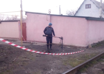 На Абиссинии в Николаеве нашли и обезвредили артснаряд (ФОТО)