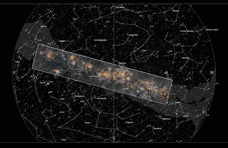 Фотограф 12 лет работал над панорамным снимком Млечного Пути (ФОТО)