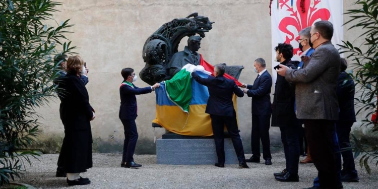 Во Флоренции открыли памятник Тарасу Шевченко, а всего памятников Кобзарю в мире – 99 (ФОТО, ВИДЕО)